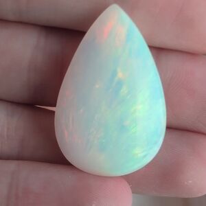 Large Opal Teardrop Cabochon